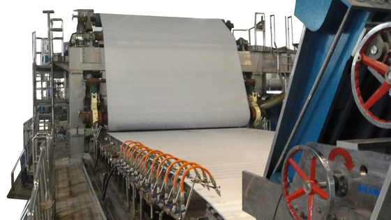 Печатание машины бумажный делать Fourdrinier A4 писать соломе пшеницы 2400 Mm пульпы багассы