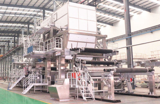 Доска большой емкости двухшпиндельная бумажная делая машину из Papermaking Haiyang