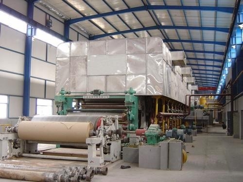 Доска большой емкости двухшпиндельная бумажная делая машину из Papermaking Haiyang