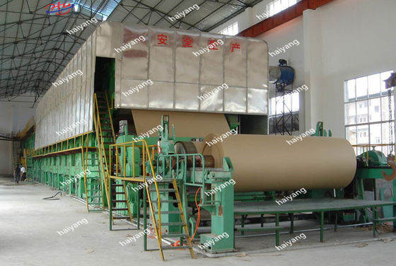4500мм Kraft Paper Making Machinery 480 т Древесная целлюлоза высокая скорость