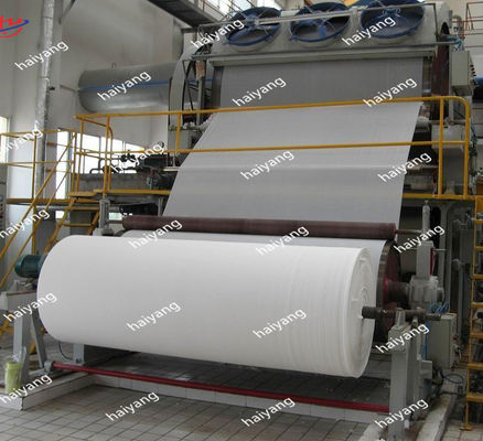 печатная машина салфетки 1800mm бумажная повторно использовала бумажную машину салфетки машины разрывателя