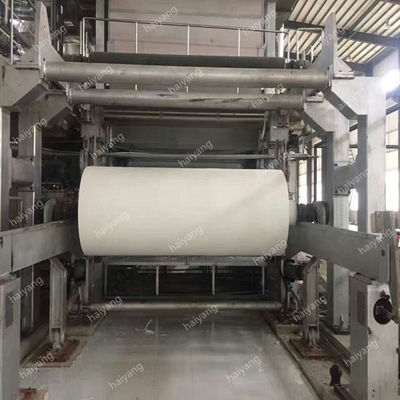 Машина и производственная линия делать туалетной бумаги высокоскоростного провода fourdrinier 15T/D одиночные более сухие