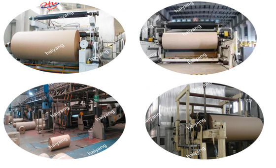 машина 600m завода бумажной фабрики 5200mm Kraft/минимальная древесина