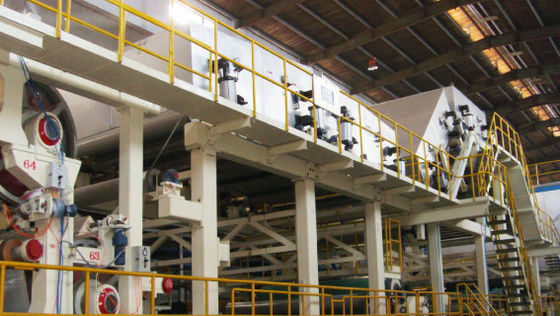 Бумажная фабрика Testliner Kraft малого масштаба подвергает 50T/D механической обработке 3200mm