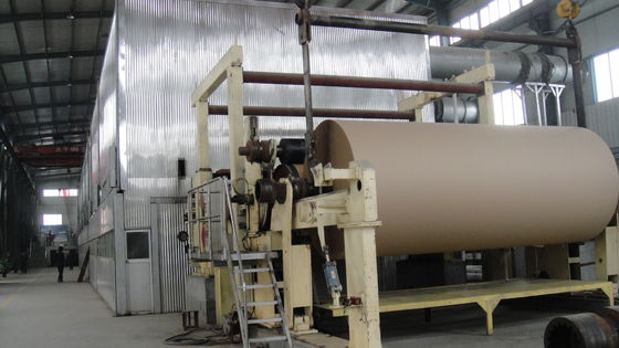 Производственная линия пульпы бумаги машины делать бумаги 60TPD Kraft Testliner