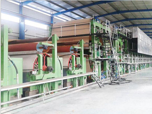 Машины для изготовления бумаги Kraft Paper Test Liner Paper Machine 500T/D 5200 мм