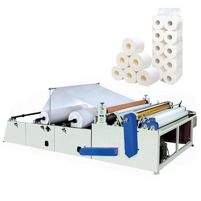 Автоматическая разрезая перематывать пефорируя машина для ткани пошлины туалетной бумаги