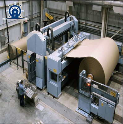 Картонные отходы Kraft Machine для изготовления бумаги 2200 мм 100-220 г/м2