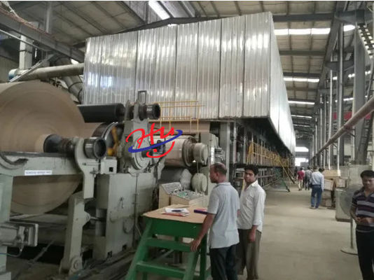 Средние машины для изготовления бумаги Kraft Paper Floating Machine 200 м/мин 4000 мм