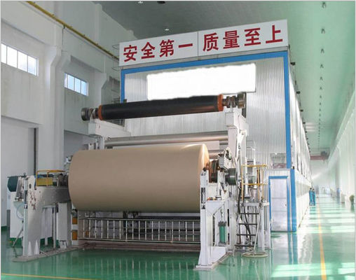 Машинное оборудование бумажный делать SS304 4200mm 200T/D Kraft пневматическая замотка