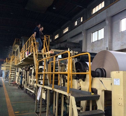 Доска 5400 Mm двухшпиндельная бумажная делая машину 50HZ сделанную фабрикой Haiyang